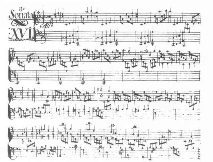 Domenico Scarlatti Faksimle K113